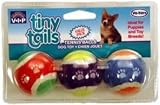 Vo-Toys Tiny Tails Tennismania Balls Assorted 3 pack
