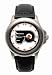 Philadelphia Flyers Mens Rookie League Leather Strap Watch