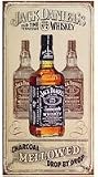 Jack Daniel's Whiskey Bar Sign Metal-Tin Signs