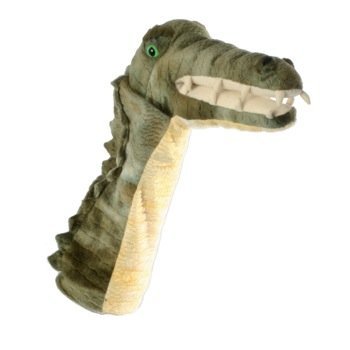 Childrens Toyshop   : Long Sleeved Crocodile Hand Puppet