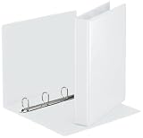 Produkt-Bild: Leitz 49703 Ringbuch Pr&auml;sentation, mit Taschen, A4, PP, 4 Ringe, 30 mm, weiss