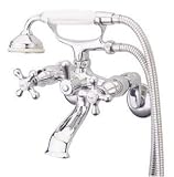 Elements of Design ES2651X Tub Mount Clawfoot Faucet, Chrome