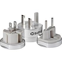 Sima SIP-3 Ultimate International Travel Adapter Plug Set