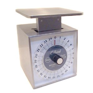 SCALE SS 25LB 4OZ INCRMNT, EA, 14-0022 EDLUND COMPANY, INC SCALES AND TIMERS