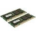 Crucial 4GB (2X2GB) PC2-5300 667MHZ 200-pin DDR2 SODIMM SDRAM Laptop Notebook Memory Kit