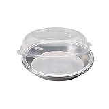 NordicWare Naturals Hi-Dome 10-Inch Pie Pan with Lid