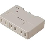 ヤザワ 雷サージ付アンダータップ 3個口 ホワイト Y02UBK310WH