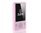 PCMICROSTORE Brand (2nd Generation) Microsoft Zune 80GB Premium Silicone Skin Case with 14 Adjustable Sports Armband - 9 Color Choices