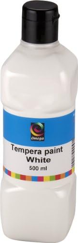 Omega Tempera Paint, 500ml, White