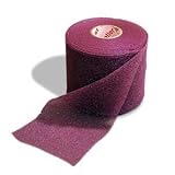 Foam Underwrap / Prewrap for Athletic Tape - Head/Hair Bands - Big Maroon - 12 pack
