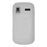 Amzer Silicone Skin Jelly Case for Samsung Focus I917 - Transparent White