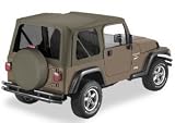 Bestop Replace A Top -51193-36- Color: White Diamond/ No Door Skins / Tinted Windows / Fits: 03-06 Jeep Wrangler TJ