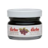 Tyrolean Blueberry Preserve - mini jar - 1 oz x 60 pcs (1 case) by D'arbo, Austria.