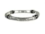 Inspirational Faith, Hope, Love Magnetic Hematite Healing Stretch Bracelet