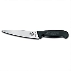 Victorinox 40570 Cutlery 6-Inch Chef's Knife, Black Fibrox Handle