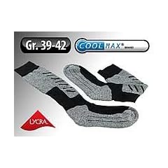 PEARL sports Atmungsaktive Ski- und Snowboard-Socken, Gr. 39-42