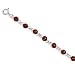 5.5 Round Red/Black Lady Bug Children's Bracelet