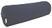 Organic Yoga Bolster - Cotton Round Cushion - Natural Cotton Fill Organic Navy