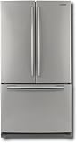 RF266ABRS 25.8 cu. ft. French-Door Refrigerator with 5 Glass Shelves Spill Proof Twin Cooling Syst