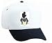 White Cap with angry, crow, cartoon, bird