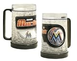Miami Marlins Crystal Freezer Mug
