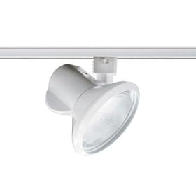 Juno Lighting T231WH Trac-Master Close-Up Line Voltage PAR30 Enclosed Lampholder, White by Juno