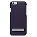 Seidio SURFACE with Metal Kickstand Case for iPhone 6 ONLY [Slim Protection] - Retail Packaging - Violet