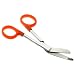 Prestige Medical 5 1/2" Listermate Bandage Scissors, Hot Orange Handle