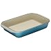 Le Creuset Enameled Cast-Iron 8-by-11-3/4-Inch Rectangular Roaster, Caribbean