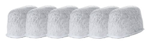 NISPIRA Replacement Charcoal Water Filters For Frigidaire Coffee Maker 6-Pack
