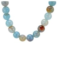 Sigal Sterling Silver Simulated Gems Women Necklace. Length 18 in. Total Item weight 117.2 g.