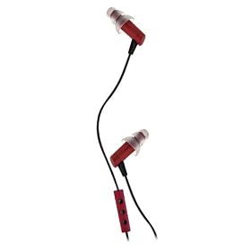 Etymotic HF3 Earphones with Mic Compatible with iPod / iPhone / iPad - Ruby
