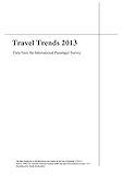 Travel trends 2013 : data from the International Passenger Survey