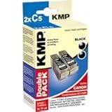 KMP C5D Druckpatrone Doppelpack (schwarz)