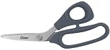 Clauss Carbon Steel Shears For Kevlar Materials, Grey, 8" Bent