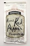 Chelten House Organic Roasted Red Pepper Vinaigrette, 1.5-Ounce Single Serve Pouches (Pack of 60)