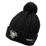 Pittsburgh Penguins Ladies Knit Hat with Pom