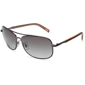 Ralph by Ralph Lauren Women's 0RA4059 Semi Rimless Metal Sunglasses