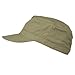 Big Size Fitted Cotton Ripstop Military Army Cap - Khaki (For Big Head)