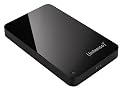 Intenso Memory Station 500GB externe Festplatte (6,4 cm (2,5 Zoll), USB-Y Kabel) schwarz