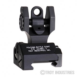 Troy Industries Folding Battle Sight Rear (Black)