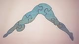 Wooden Educational Jig-Saw Puzzle - Diver