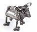 pug22  - Mini Pug Metal Sculpture by YardBirds