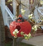 Cardinal Portly Birdhouse