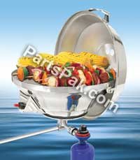 Magma Marine Kettle 2 Combination Stove and Gas Grill (Party Size)