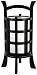 Best Quality Low Price Table Lamps - 1.5ft. Kharbarosk Japanese Style Wood & Rice Paper Lantern