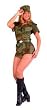 Soldier Sassy Military Army Girl Costume