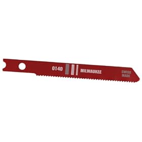 Milwaukee 48-42-0140 2-3 4-Inch, 24 Teeth per Inch, High Speed Steel Jig Saw Blades,... by Milwaukee