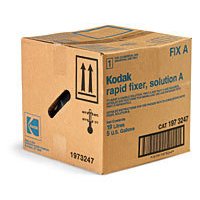 Kodak Liquid Rapid Fixer Solution for Black & White Film and Paper, 5-Gallon, Part "A" (fixer).