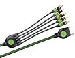 Monster Cable GameLink 400 X - Game console link cable - component video / audio - Xbox AV connector (M) - RCA - 10 ft